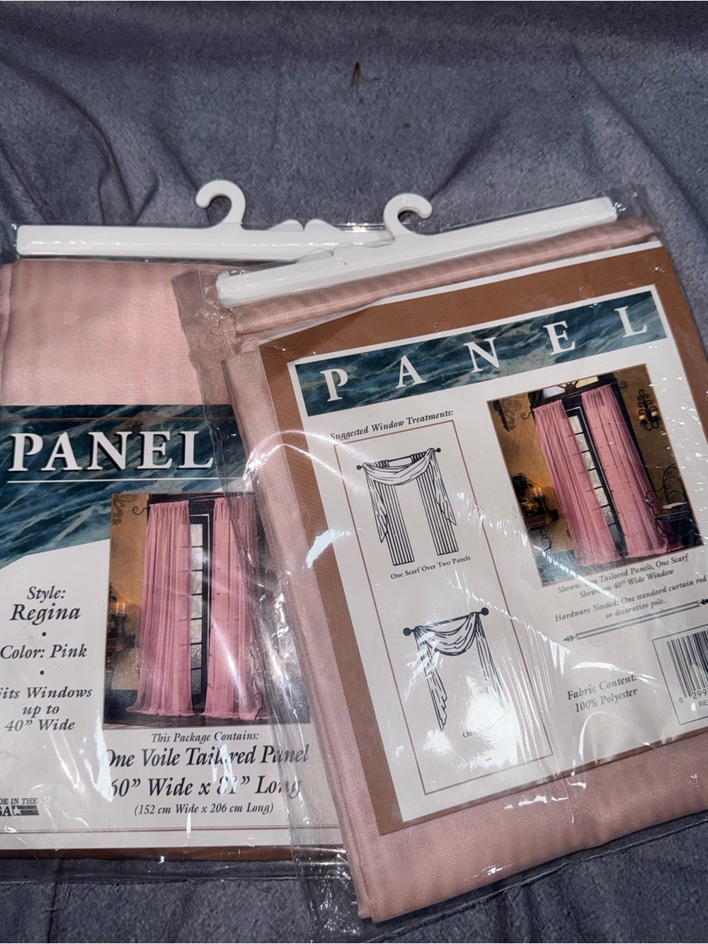 Panel Pink Window Panel - Pack of 2